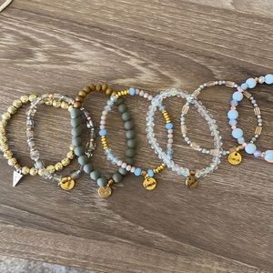 Or if 12 Ermish brand beaded bracelets